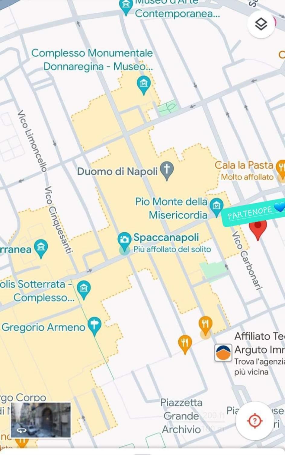 Piccola Partenope Napoli Eksteriør bilde